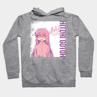 BOCCHI THE ROCK!: BAD COMUNICATION (PASTEL VERSION) (GRUNGE STYLE) Hoodie